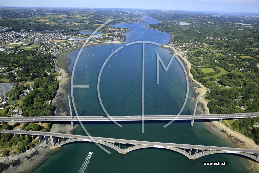 Photo arienne de Le Relecq-Kerhuon (Pont de l'Iroise - Pont Albert Louppe)