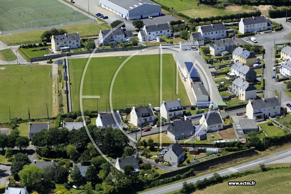 Photo arienne de Plouvien (Kerprigent)