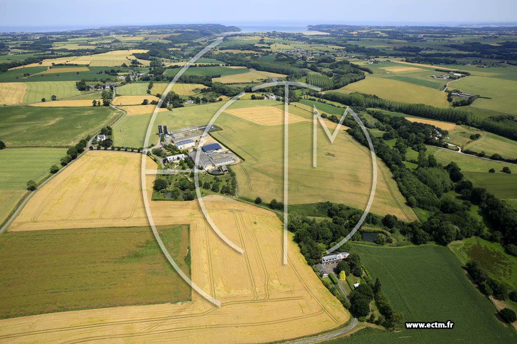 Photo arienne de Hnanbihen (la Coudray - Grhelion)