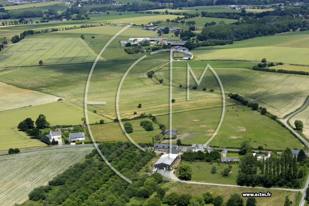 Photo arienne de Matignon (la Haute Ville)