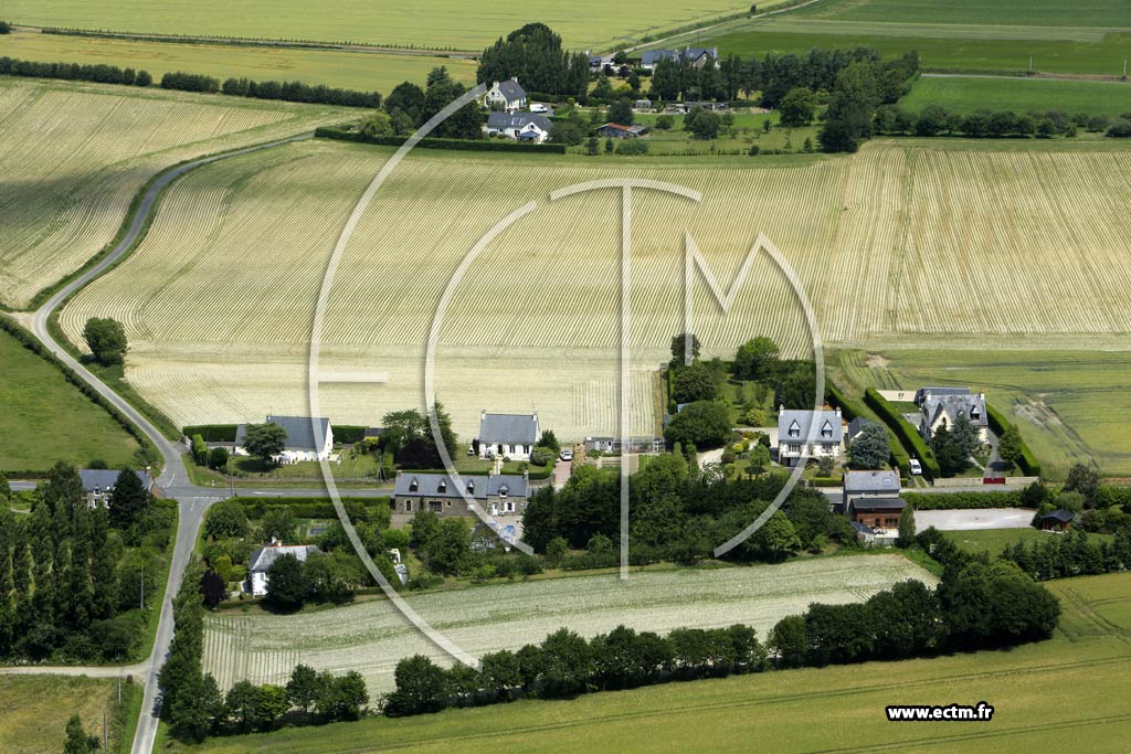 Photo arienne de Matignon (la Haute Ville)