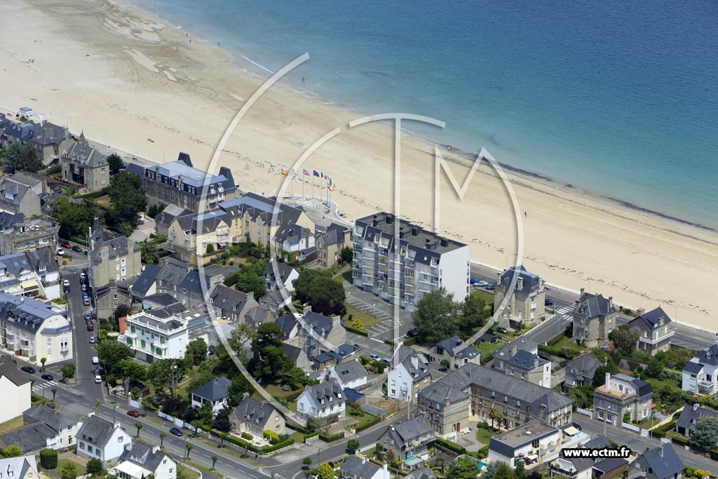 Photo arienne de Saint-Cast-le-Guildo (la Grande Plage - les Mielles)
