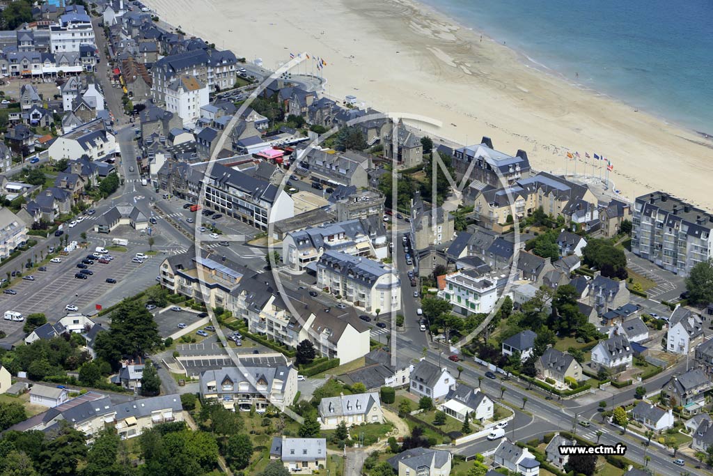 Photo arienne de Saint-Cast-le-Guildo (la Grande Plage - les Mielles)