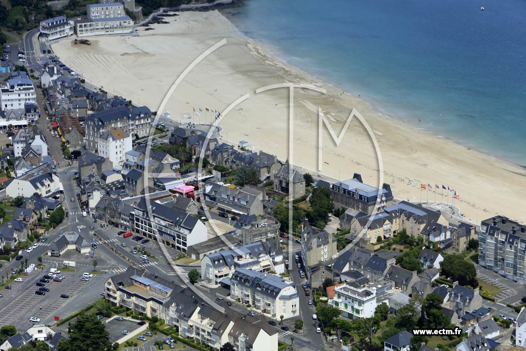 Photo arienne de Saint-Cast-le-Guildo (la Grande Plage - les Mielles)