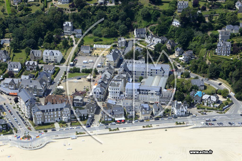 Photo arienne de Saint-Cast-le-Guildo (la Grande Plage - les Mielles)