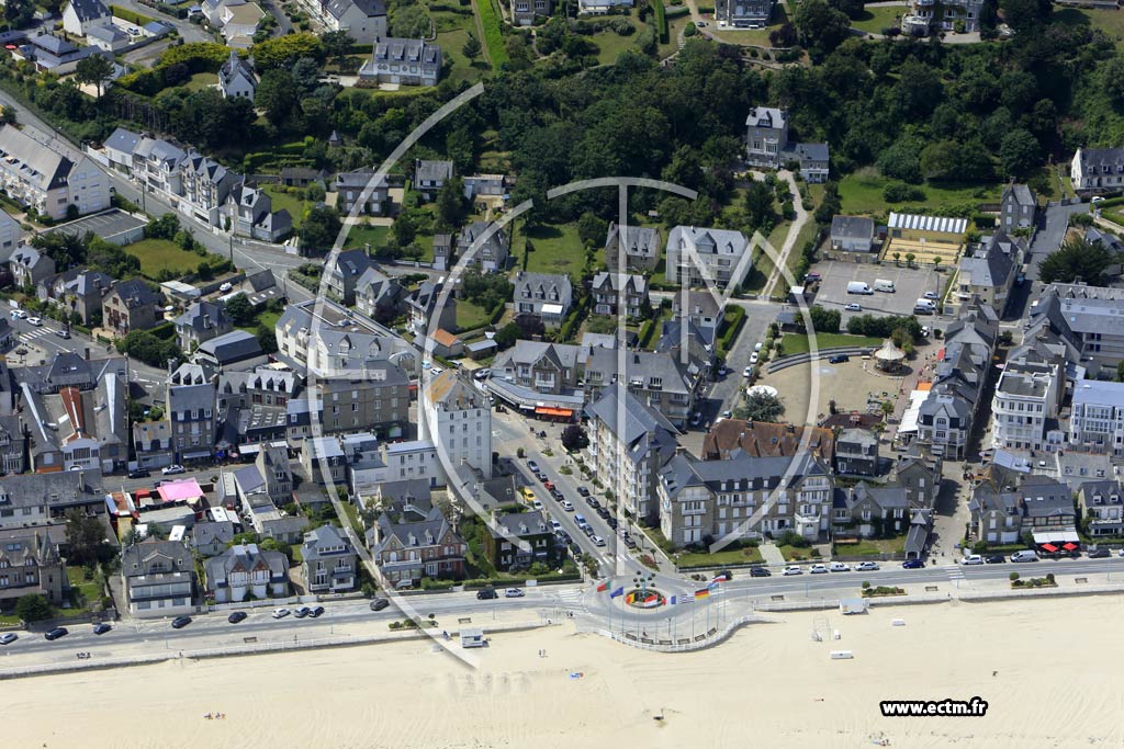 Photo arienne de Saint-Cast-le-Guildo (la Grande Plage - les Mielles)