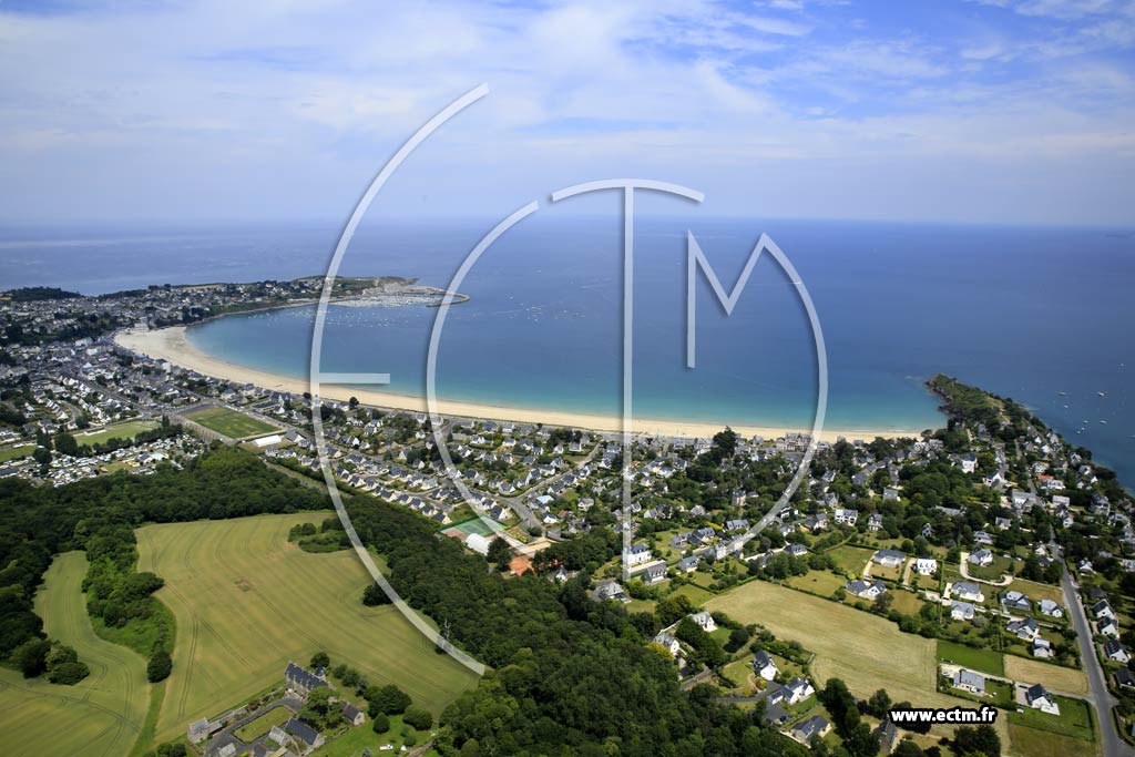 Photo arienne de Saint-Cast-le-Guildo (la Grande Plage)