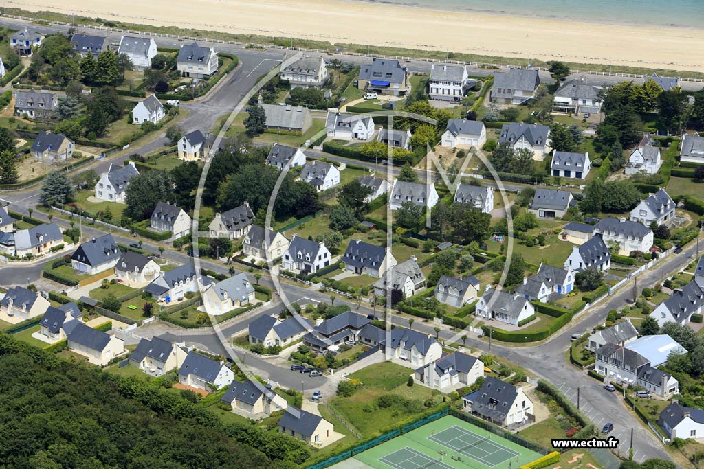 Photo arienne de Saint-Cast-le-Guildo (la Grande Plage)