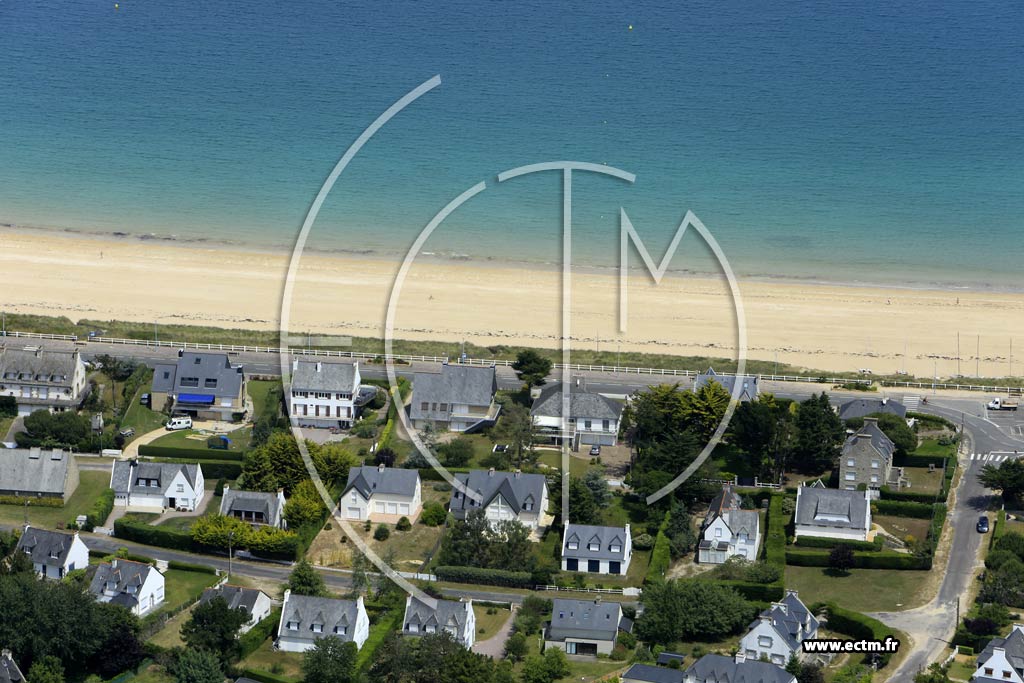 Photo arienne de Saint-Cast-le-Guildo (la Grande Plage)