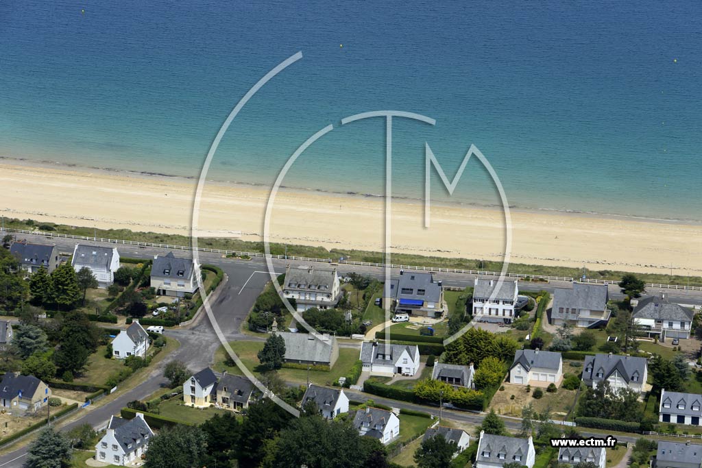 Photo arienne de Saint-Cast-le-Guildo (la Grande Plage)