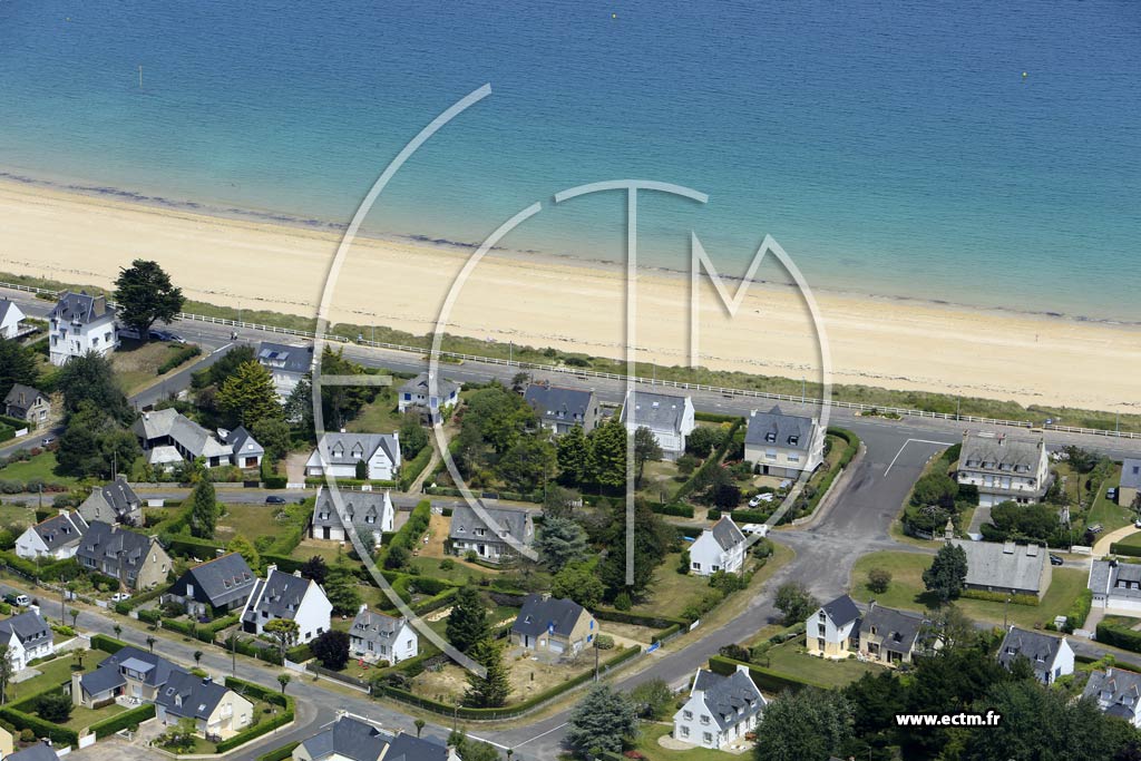 Photo arienne de Saint-Cast-le-Guildo (la Grande Plage)