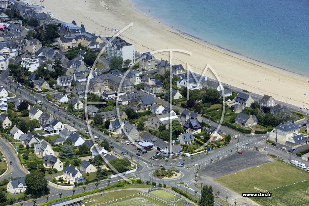 Photo arienne de Saint-Cast-le-Guildo (la Grande Plage)