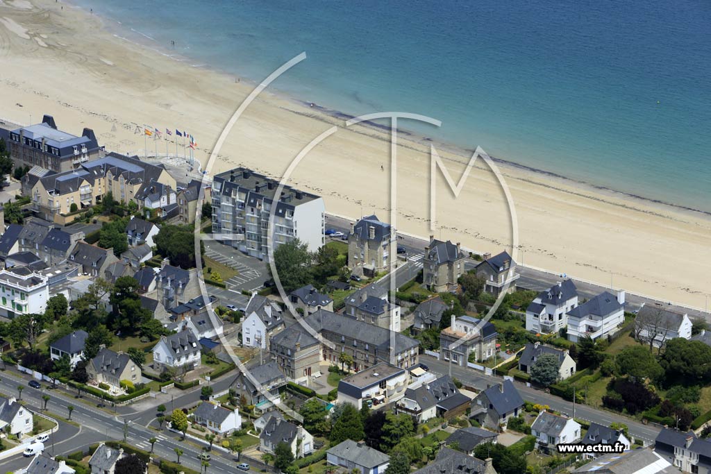 Photo arienne de Saint-Cast-le-Guildo (la Grande Plage)