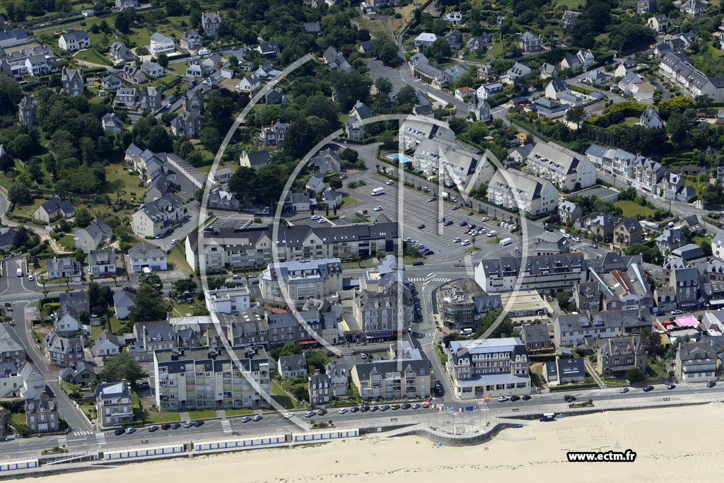 Photo arienne de Saint-Cast-le-Guildo (la Grande Plage)