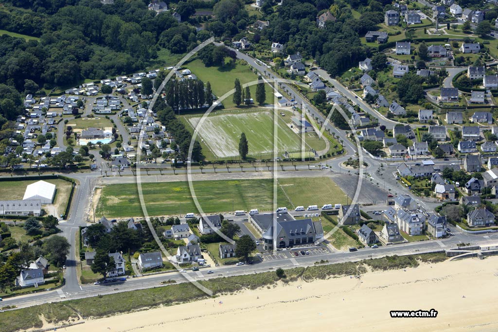 Photo arienne de Saint-Cast-le-Guildo (la Grande Plage)