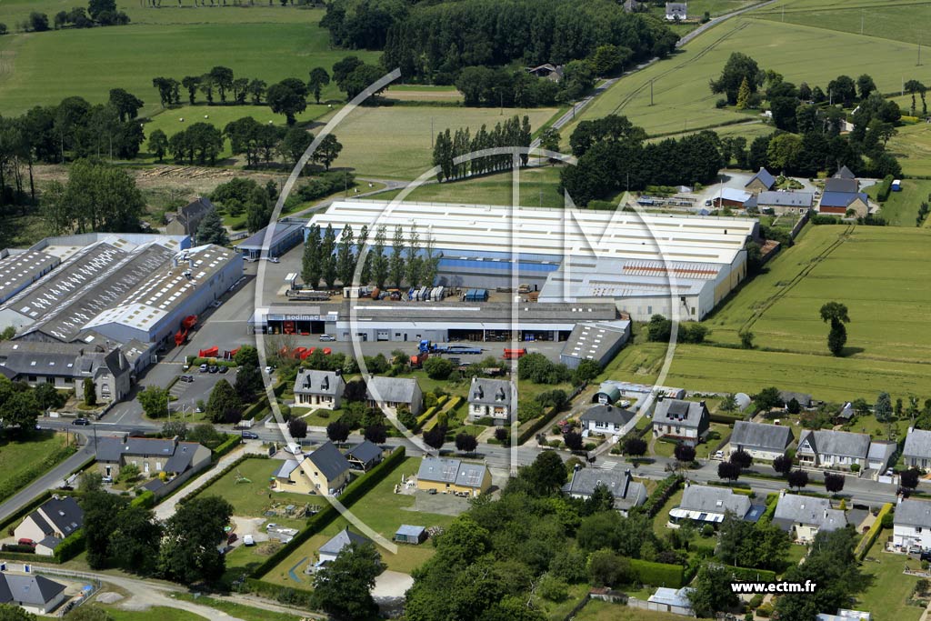Photo arienne de Saint-Ptan