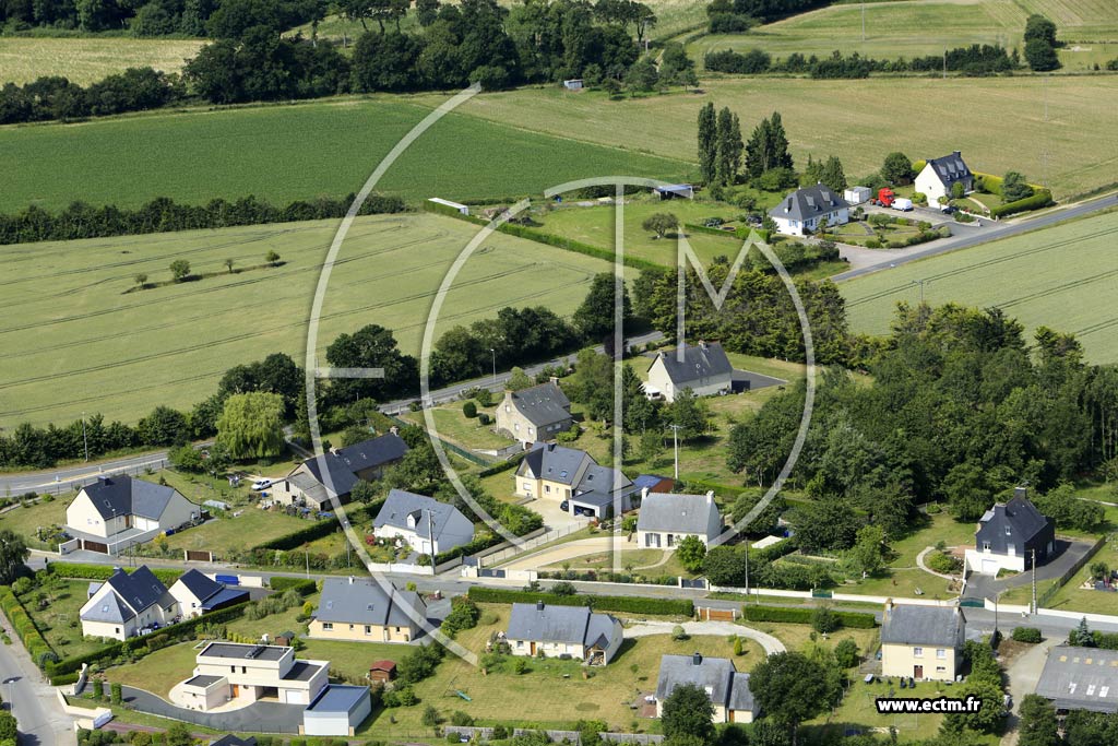 Photo arienne de Cotmieux (la Lande Orhan)