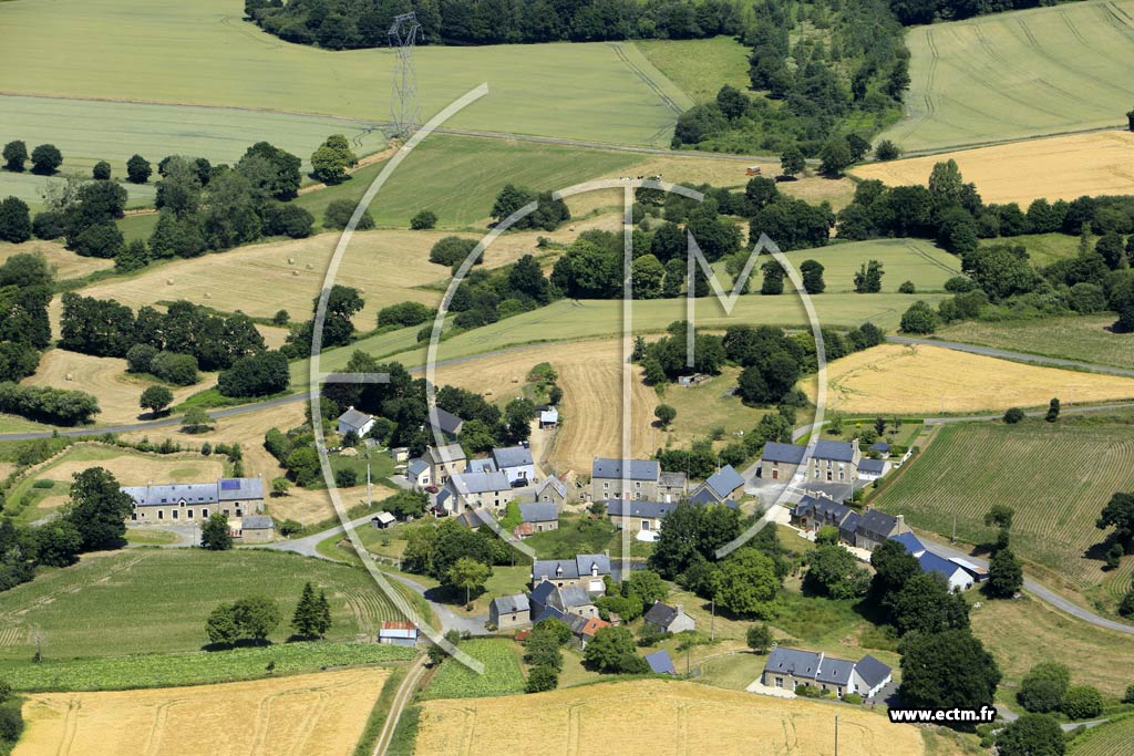 Photo arienne de Hnon (le Ville Avenet)