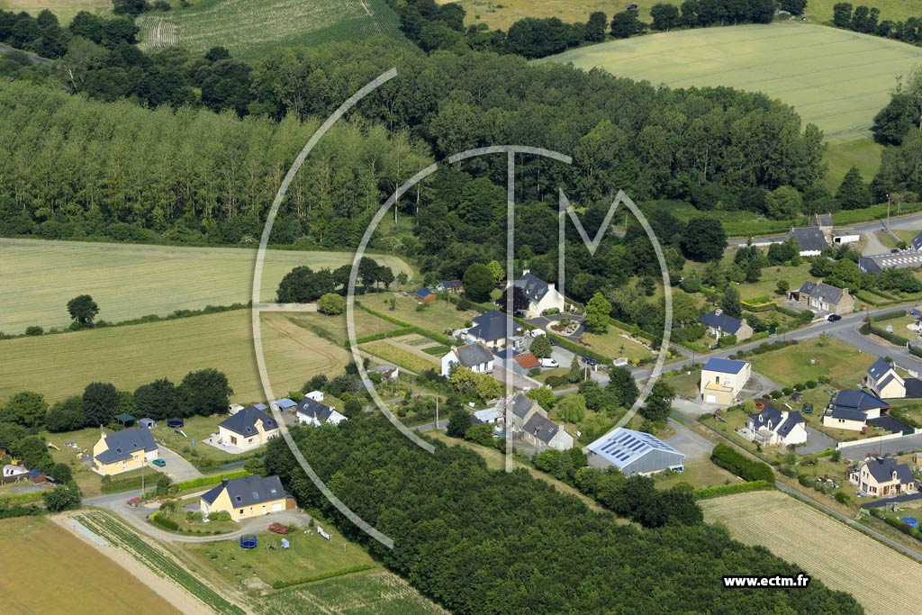 Photo arienne de Meslin (Trgenestre)