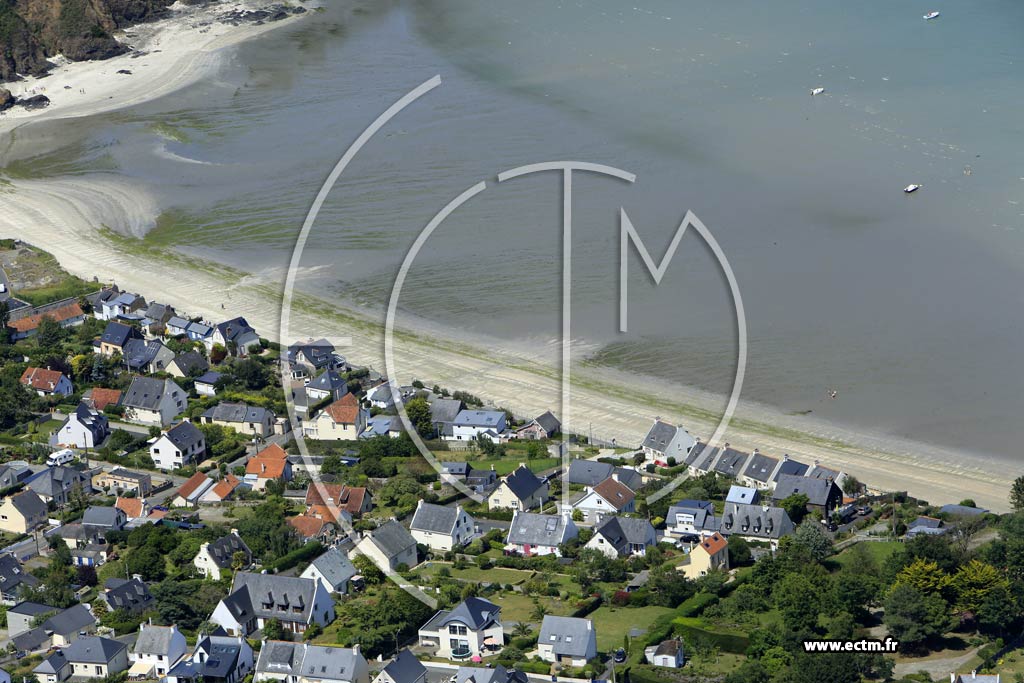 Photo arienne de Plrin (Saint-Laurent de la Mer - Plage des Nouvelles)