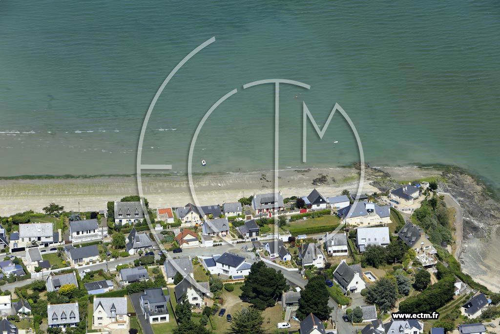 Photo arienne de Plrin (Saint-Laurent de la Mer - Plage des Nouvelles)