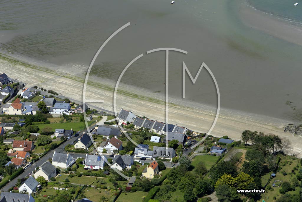 Photo arienne de Plrin (Saint-Laurent de la Mer - Plage des Nouvelles)