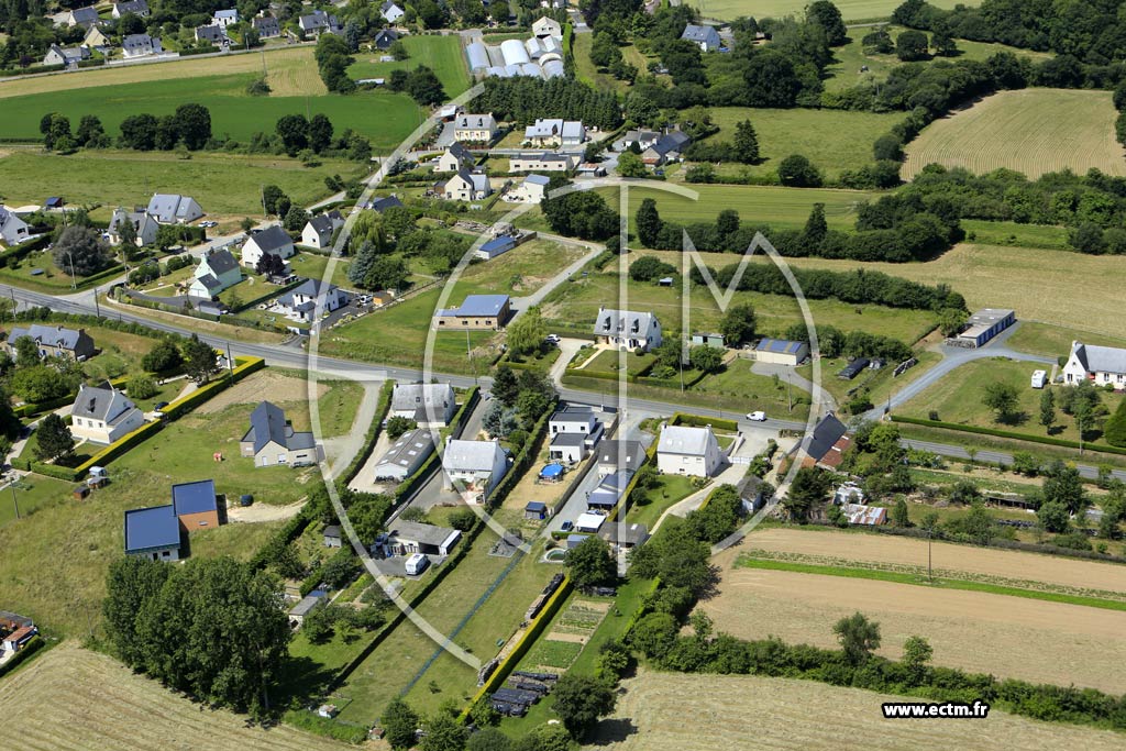 Photo arienne de Quessoy (Crzouard)