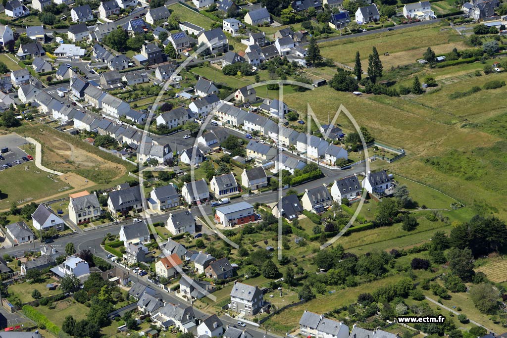 Photo arienne de Saint-Brieuc (Cesson)