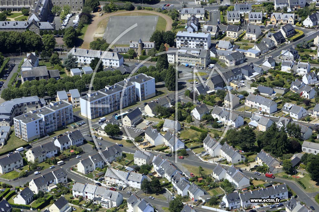 Photo arienne de Saint-Brieuc (Ginglin)