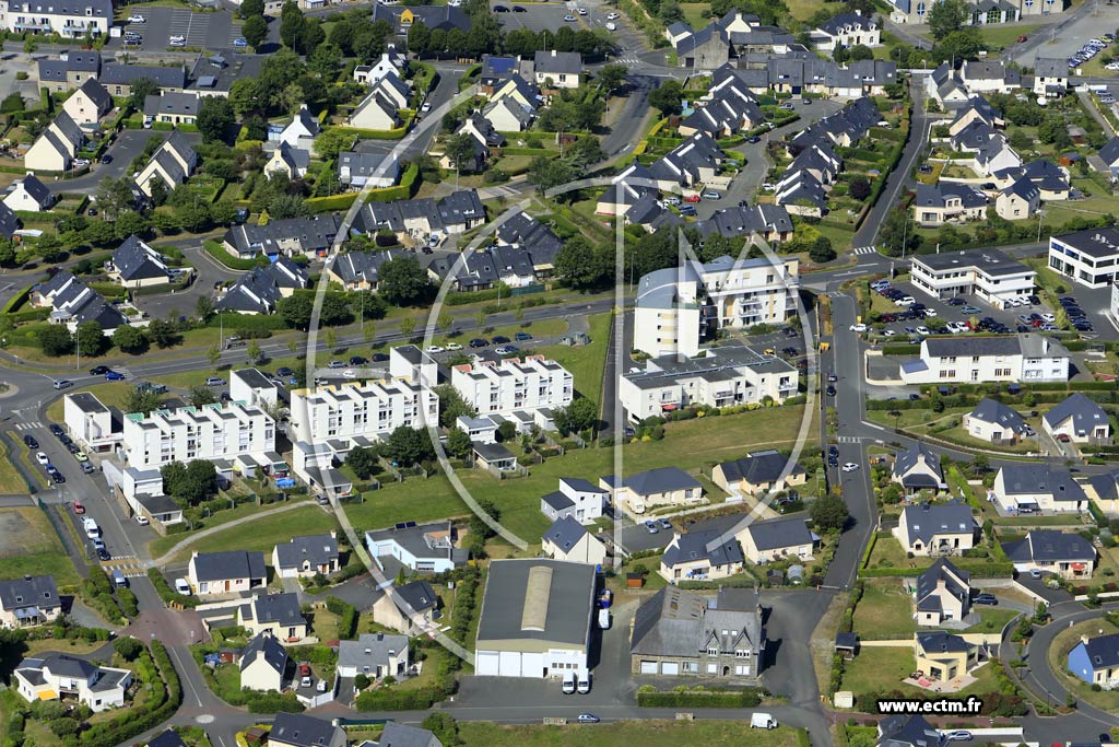 Photo arienne de Plrin (les Villes Herv)