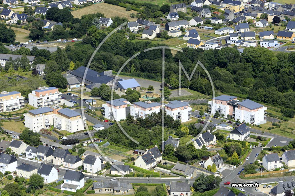 Photo arienne de Ploufragan (la Croix du Chne)