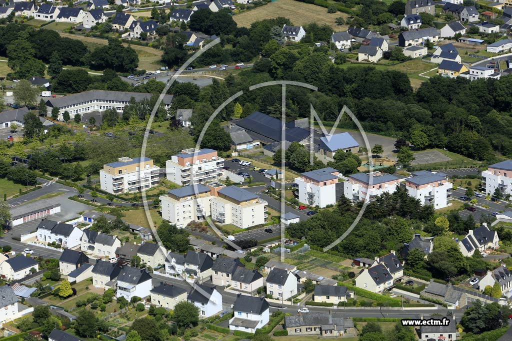 Photo arienne de Ploufragan (la Croix du Chne)
