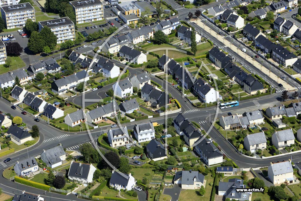 Photo arienne de Ploufragan (la Croix du Chne)