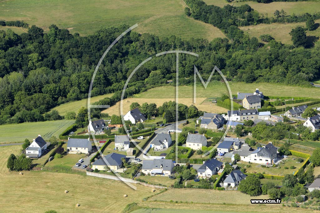 Photo arienne de Ploufragan (la Ville au Beau)