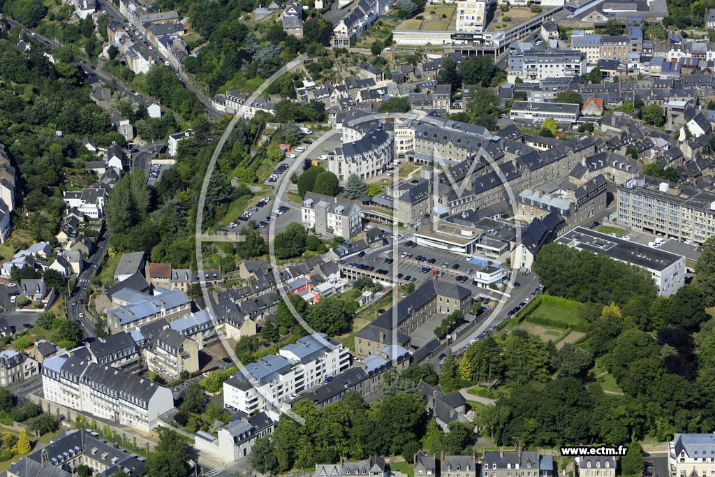 Photo arienne de Saint-Brieuc