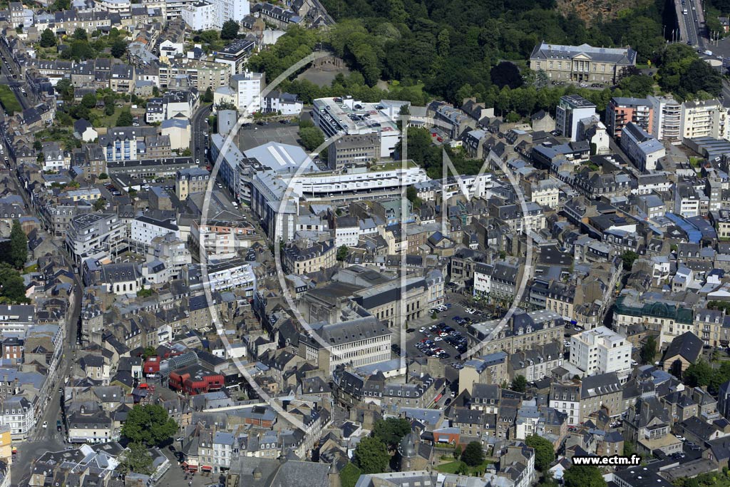 Photo arienne de Saint-Brieuc