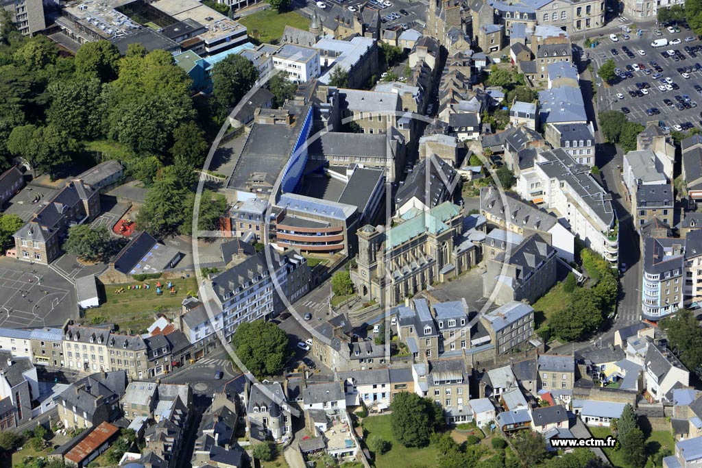 Photo arienne de Saint-Brieuc