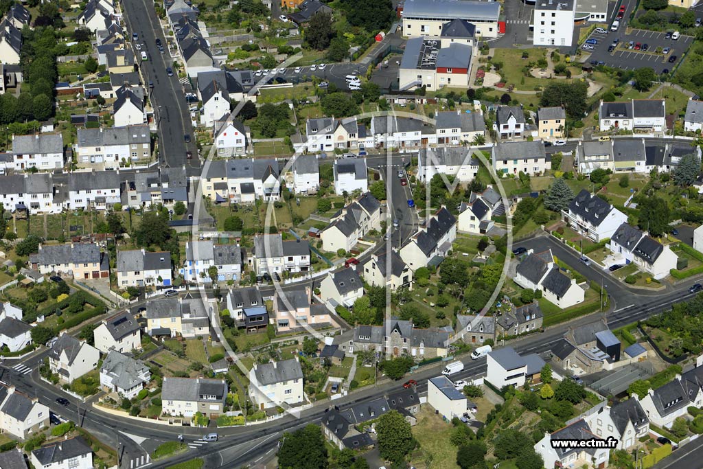 Photo arienne de Saint-Brieuc (Beauvallon)