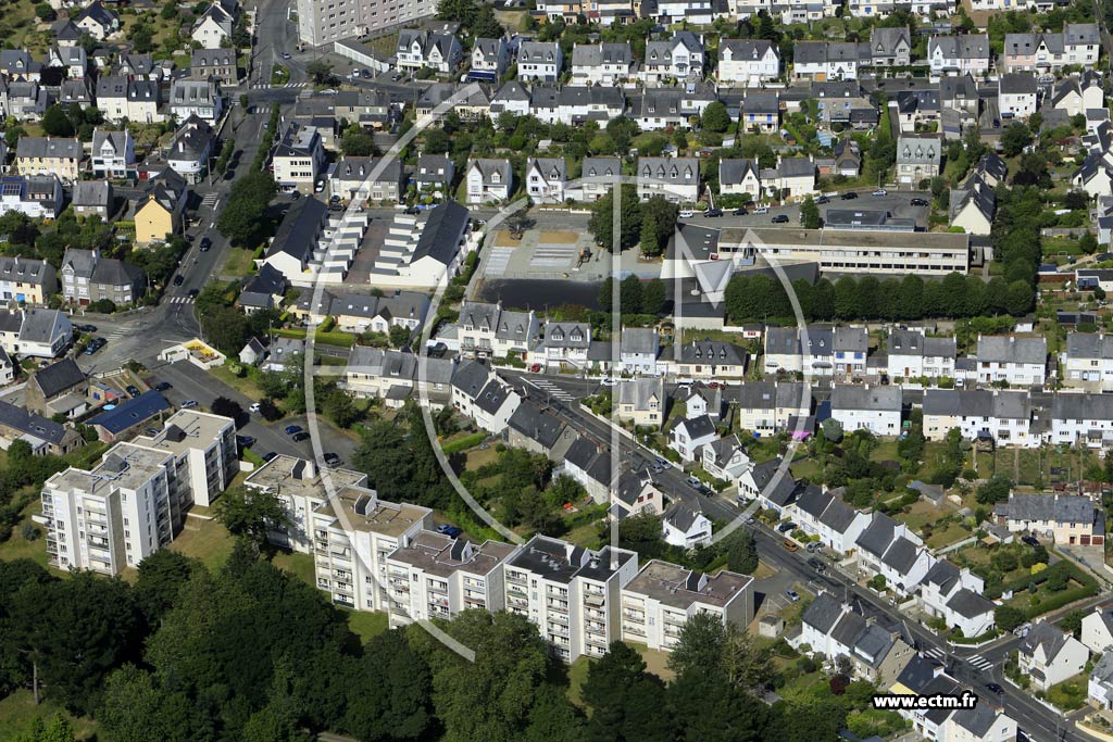 Photo arienne de Saint-Brieuc (Beauvallon)