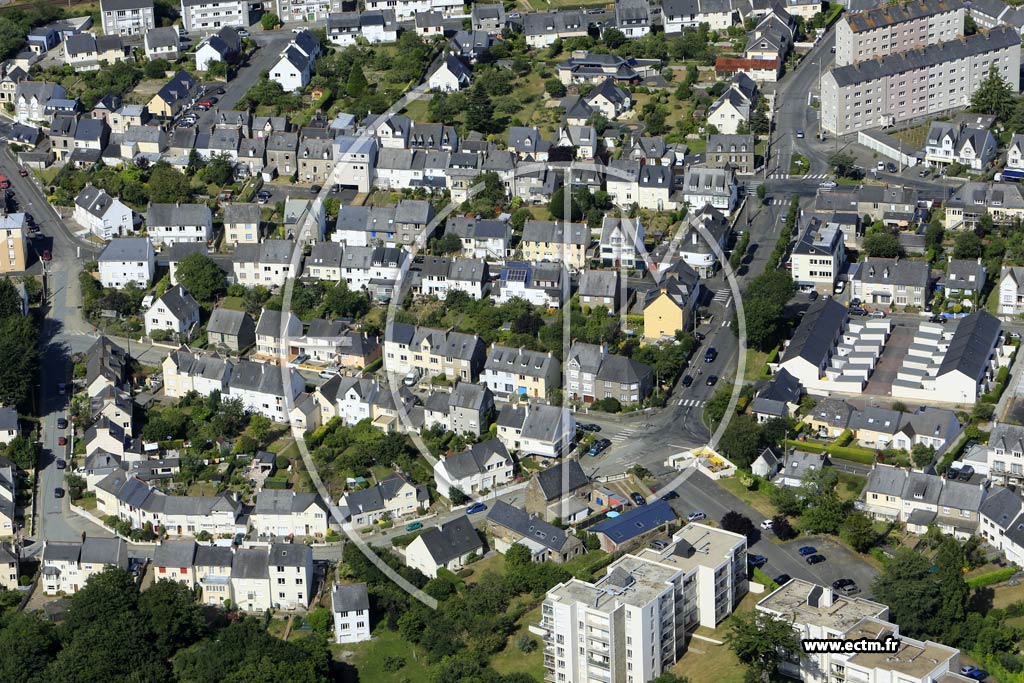 Photo arienne de Saint-Brieuc (Beauvallon)