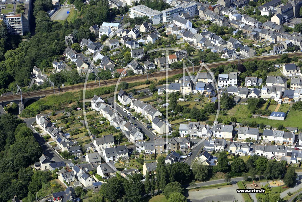 Photo arienne de Saint-Brieuc (Beauvallon)