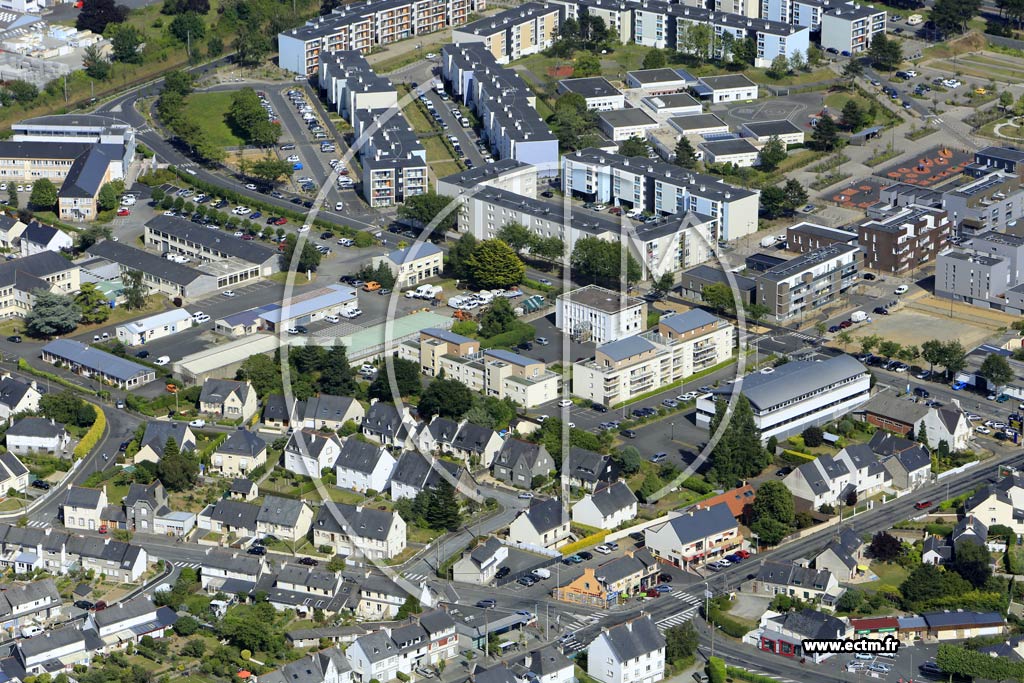 Photo arienne de Saint-Brieuc (Beauvallon)