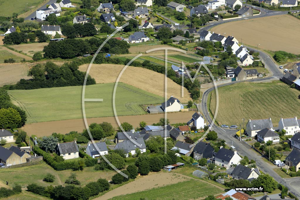 Photo arienne de Saint-Brieuc (les Villages)
