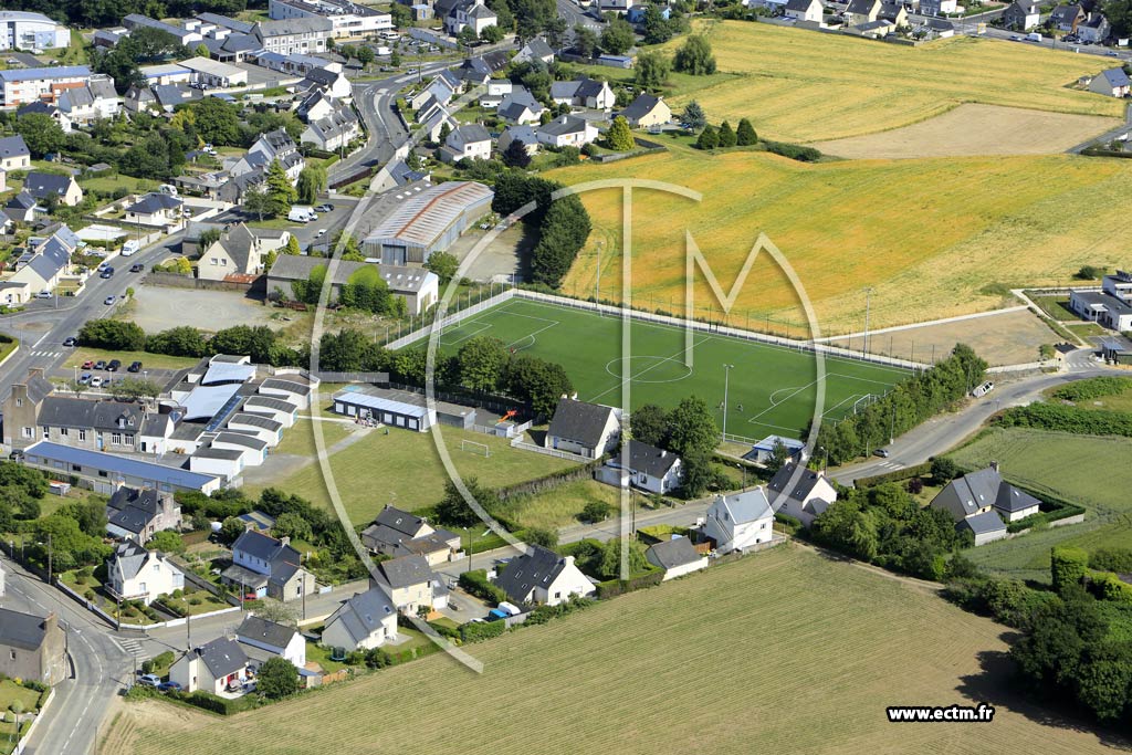 Photo arienne de Saint-Brieuc (les Villages)