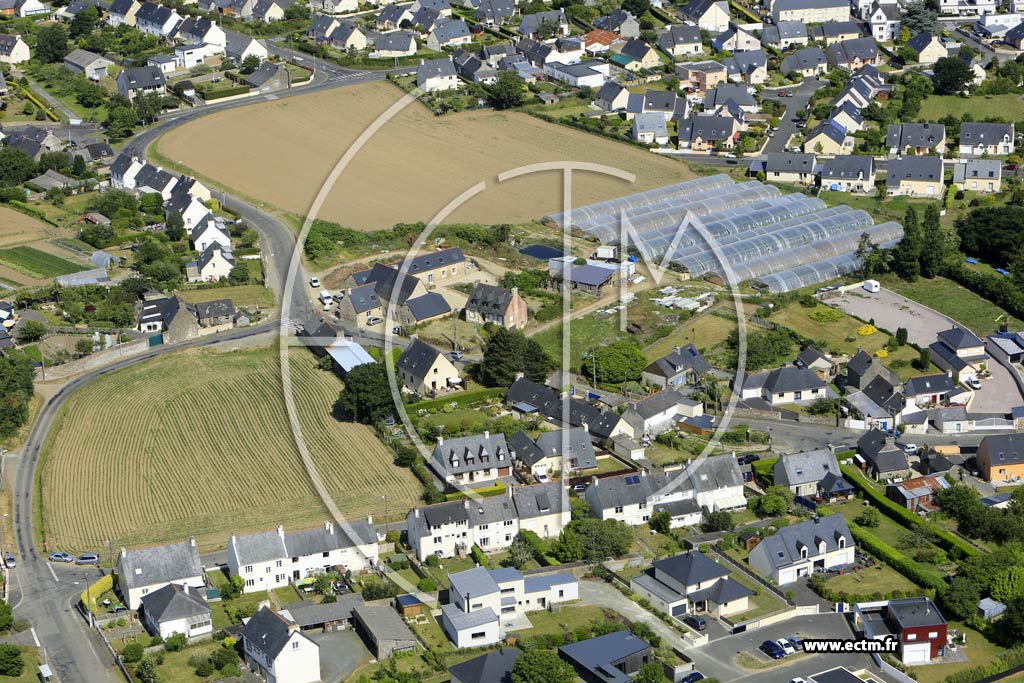 Photo arienne de Saint-Brieuc (les Villages)