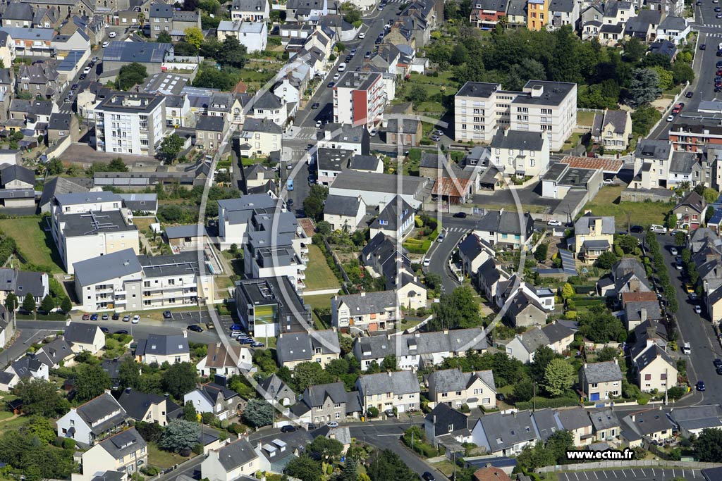 Photo arienne de Saint-Brieuc (Robien)