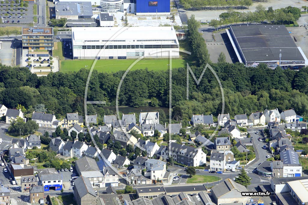 Photo arienne de Saint-Brieuc (Robien)