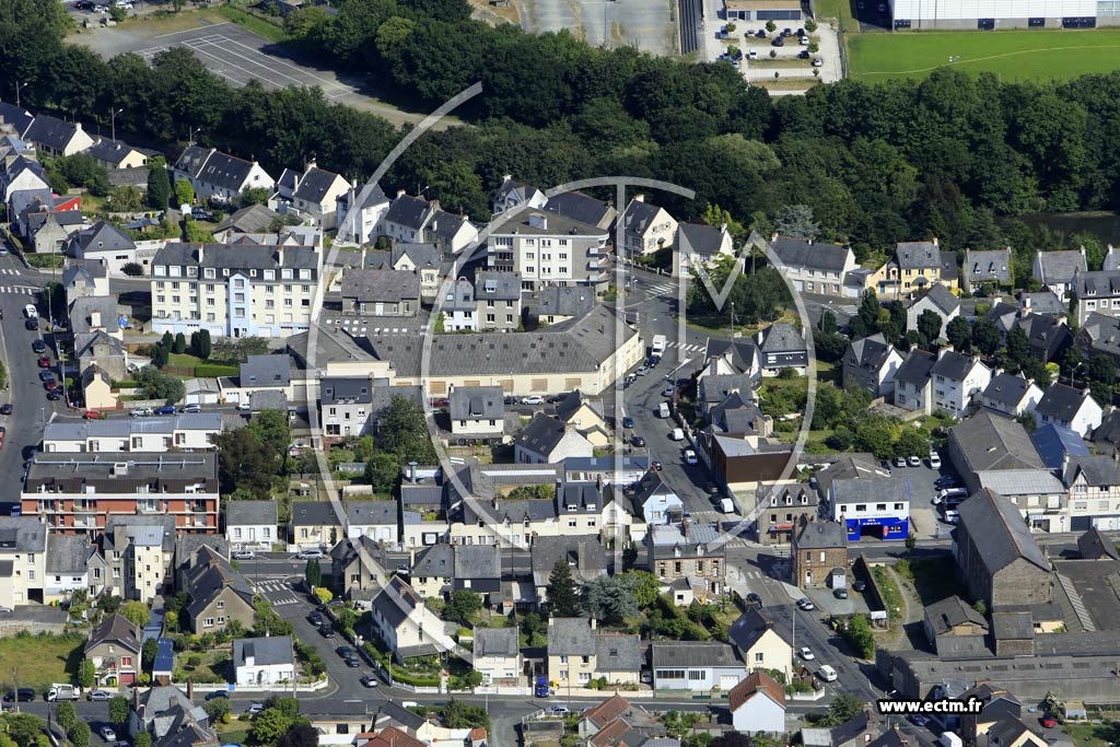 Photo arienne de Saint-Brieuc (Robien)