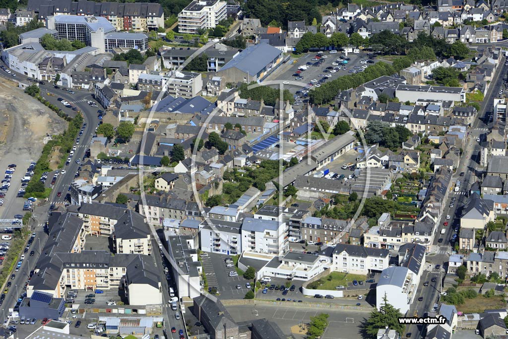 Photo arienne de Saint-Brieuc (Robien)