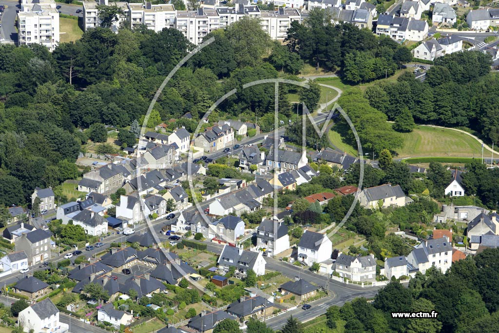 Photo arienne de Saint-Brieuc (Robien)